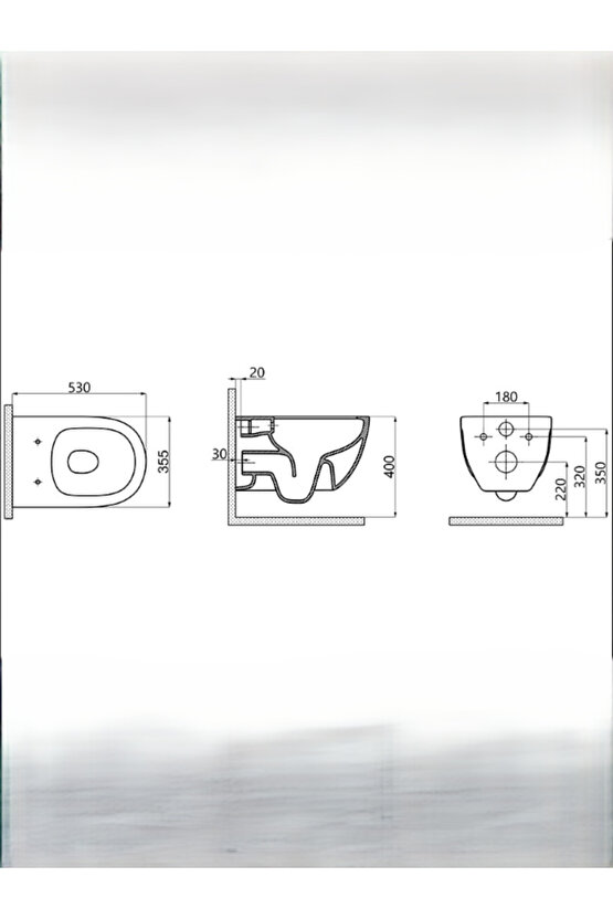 BRİLLA RIM-ART KANALSIZ ASMA KLOZET