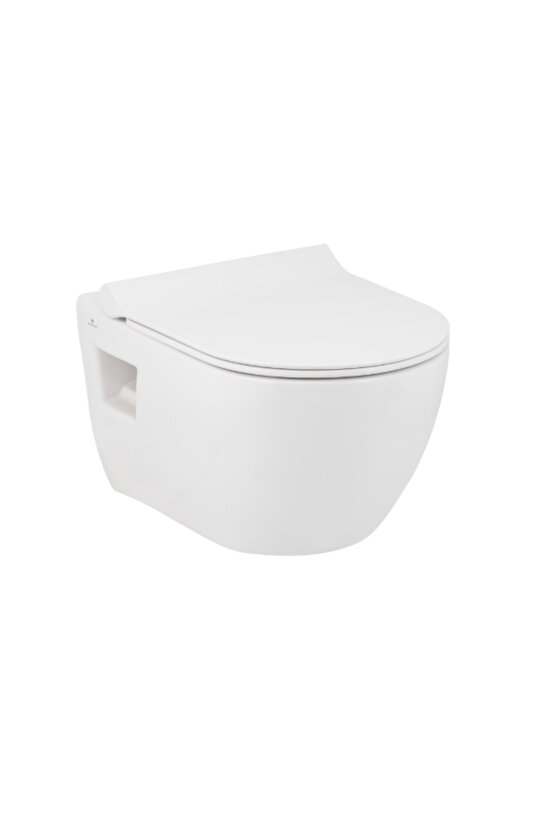 Ocean Kanalsız Asma Klozet A031171h, Yavaş Kapak