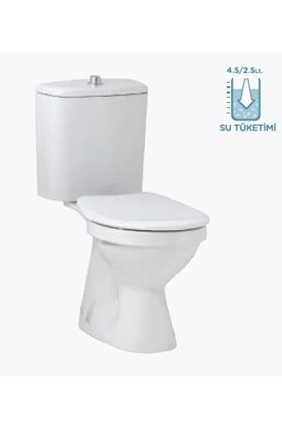 Natura Alttan Çıkışlı Klozet Rezervuar Soft Kapak Iç Takım