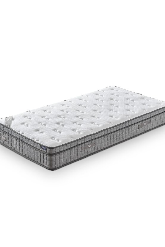 Melisa Tek Kişilik Sandıklı Baza + Full Ortopedik Antibakteriyel Visco Yatak + Başlık 3 lü Set