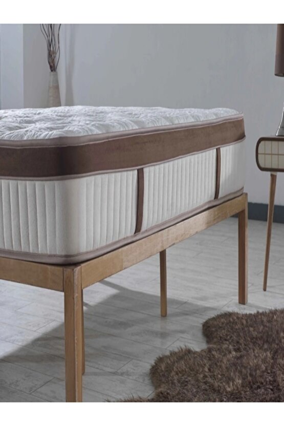 Everest Çift Kişilik Full Ortopedik Visco Yaylı Yatak