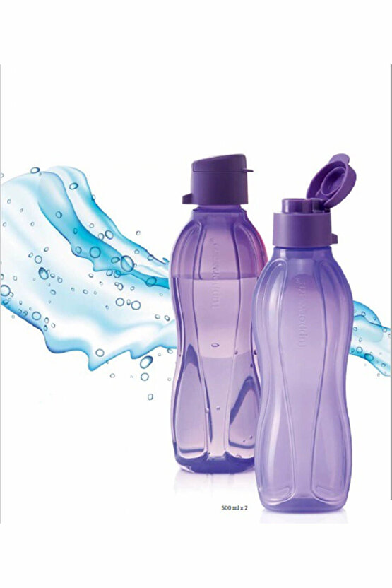 Eko Şişe 500 Ml Çıt Kapaklı 2 Li Set