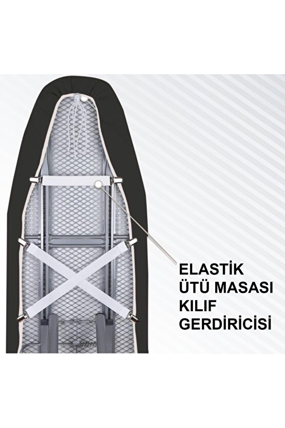 [avantaj Paket]: Turkuaz Ütü Masası Kılıfı Elastik Ütü Masası Gerdiricisi