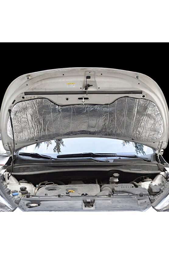 6 Mm 150x100cm Oto Ses Kaput Altı Folyolu Kendinden Yapışkanlı Kaucuk Ses Yalıtım Levhası