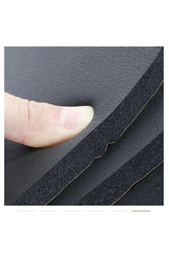 9mm 100x150cm Oto Araç Karavan Ev Kaput Ses Yalıtım Süngeri Yapışkanlı Alev Almaz