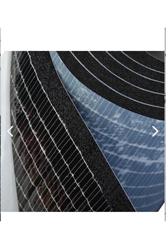 9mm 100x150cm Oto Araç Karavan Ev Kaput Ses Yalıtım Süngeri Yapışkanlı Alev Almaz