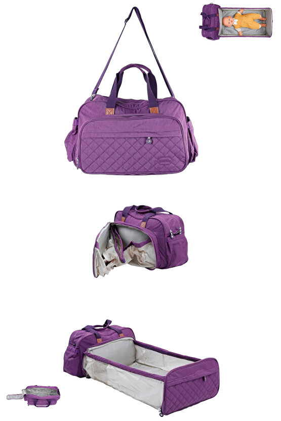 Ease Bag Alt Açmalı Anne Bebek Bakım Çantası