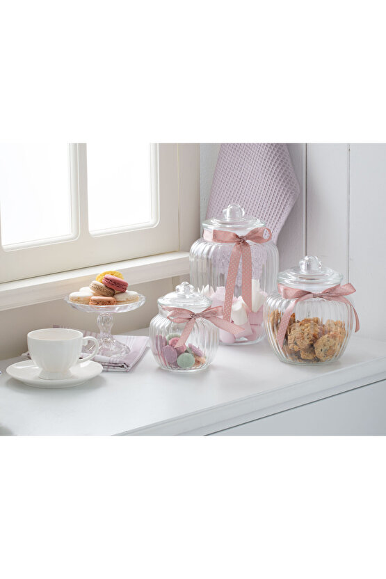 Odetta Kavanoz Yuvarlak 1000ml