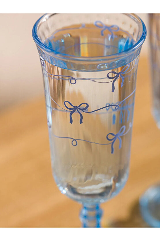 LCW HOME Karışık Fiyonk Baskılı Cam Su Bardağı 2li 120 Ml