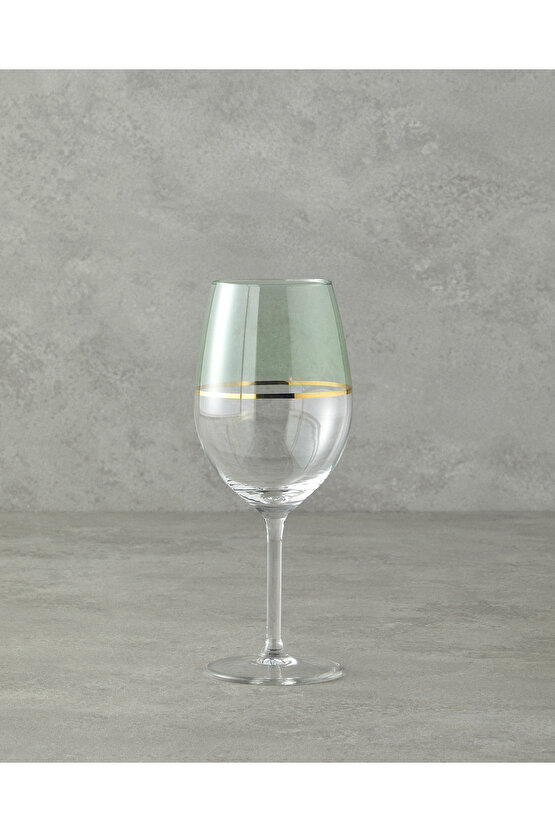 Fiore Cam 4lü Kadeh 540 Ml Açık Yeşil