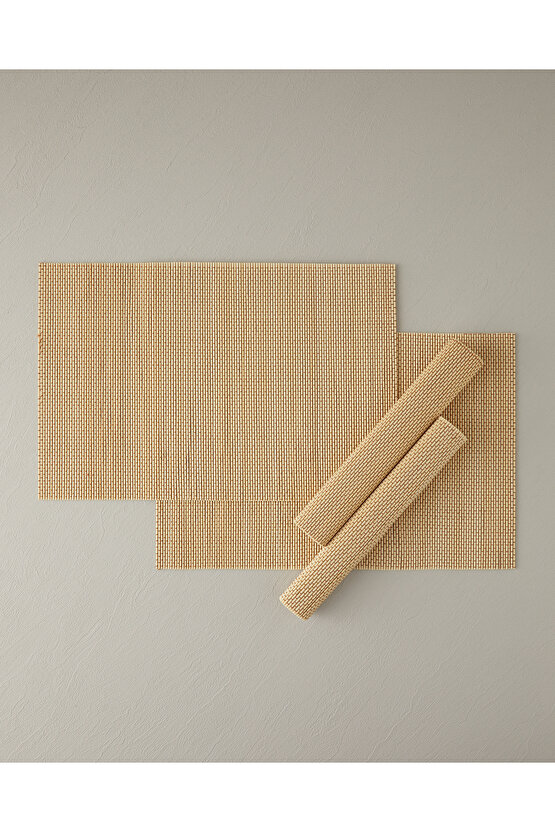 Gola Bambu 4lü Amerikan Servis Krem