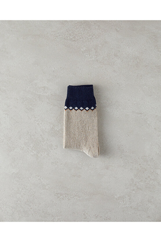 Marva Kadın Soket Çorap Bej