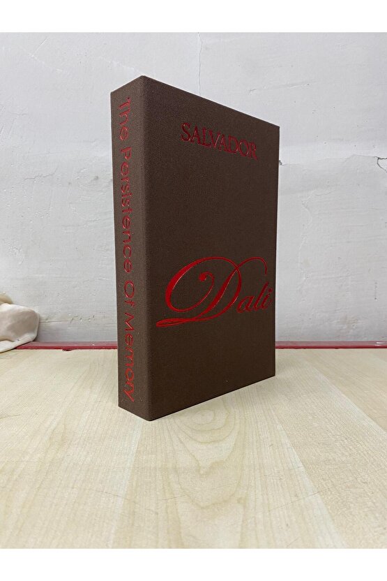 Kumaş Kaplı Dekoratif Kitap Görünümlü Kutu 1 Adet