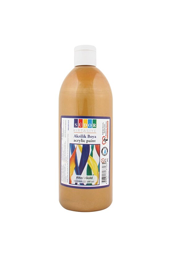 AKRİLİK BOYA 500 ML ALTIN SD1009-22