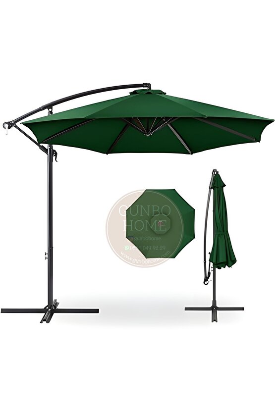 3 Mt 8 Kaburga Full Demir 21 Kg Bahçe Şemsiyesi Full Set Havuz Şemsiyesi Büyük Şemsiye