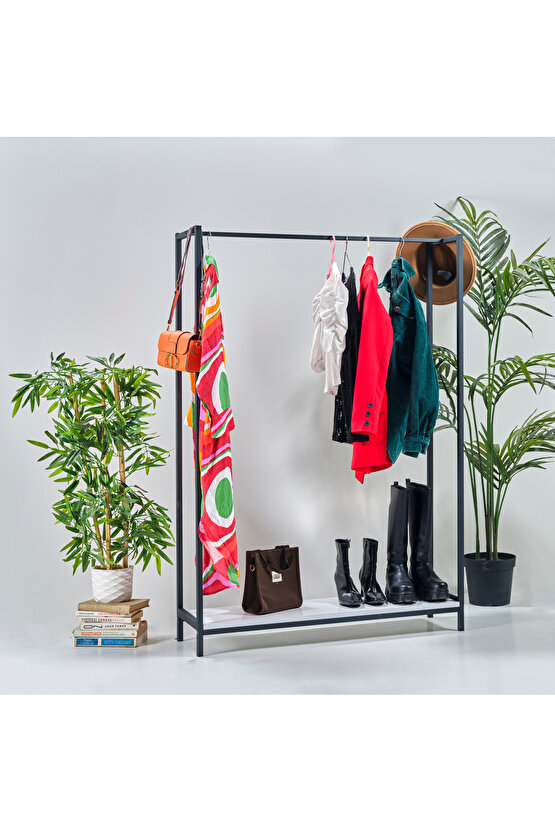 SCHÜCO Rafsız Askılık Konfeksiyon Askısı Elbise Askılığı