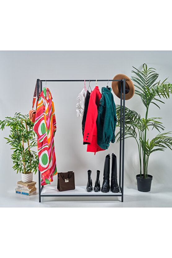 SCHÜCO Rafsız Askılık Konfeksiyon Askısı Elbise Askılığı