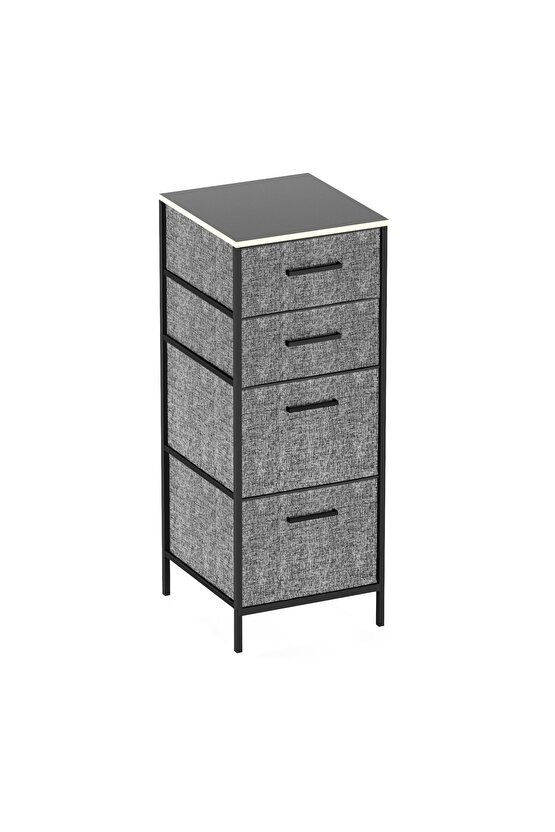 Çocuk 4 Çekmeceli Komodin Sehpa