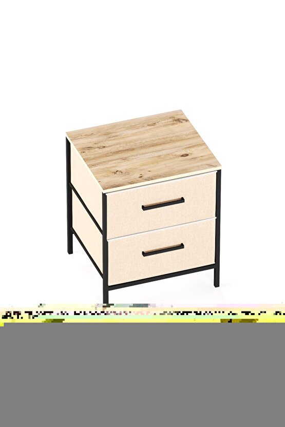 Çocuk Dolap Komodin 2 Çekmeceli Sehpa