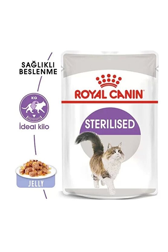 Sterilised Jelly Pouch Kısırlaştırılmış Kedi Maması 85 Gr