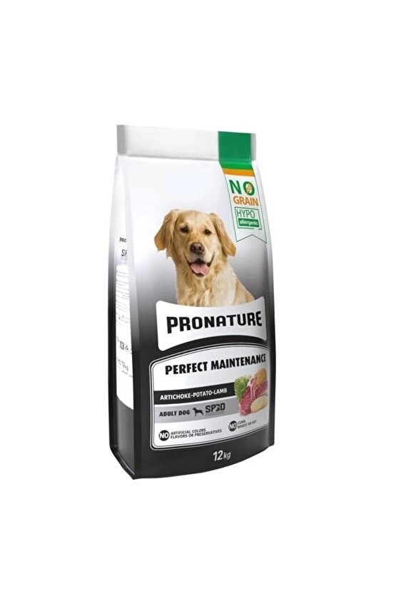 Hypo-Allergenic Tahılsız Kuzu Etli Yetişkin Köpek Maması 12 Kg