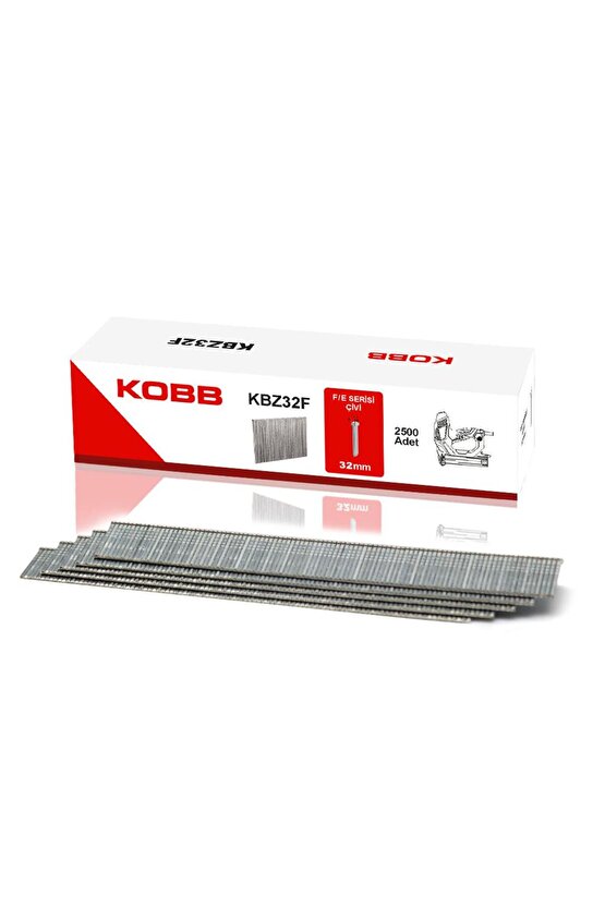 KBZ32F 32mm 2500 Adet FEJ8 Serisi Ağır Hizmet Tipi Kesik Başlı Çivi