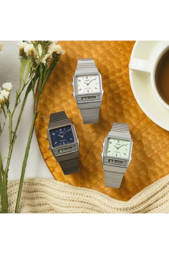 Aq-800E-3Adf Retro Erkek Kol Saati