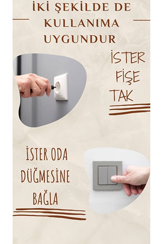 80 cm Günışığı Ledli Yuvarlak Banyo Aynası Makyaj Aynası Trafolu