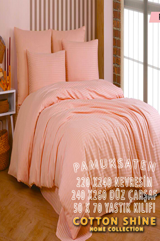 Cotton Shine PAMUK SATEN NEVRESİM TAKIMI