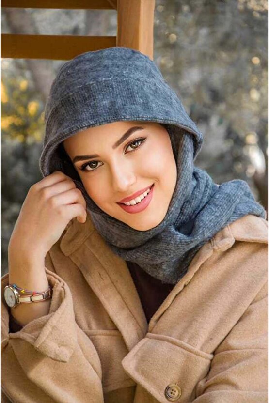 Antrasit Atkılı Bucket Şapka - 30400