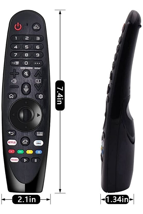 Onvo Ov85500 Uhd 4k Webos Smart Led Tv Kumandası