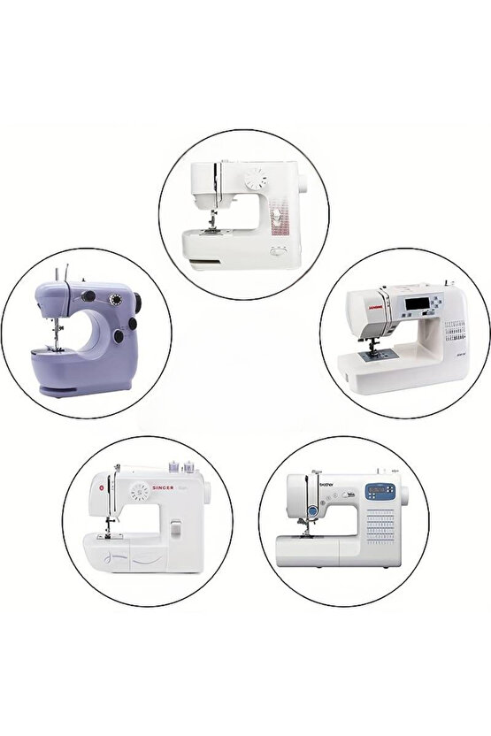 Singer Zetina Bernina Janome Uyumlu 12-1416 Ev Tipi Dikiş Makine Iğnesi Toplam 30 Adet