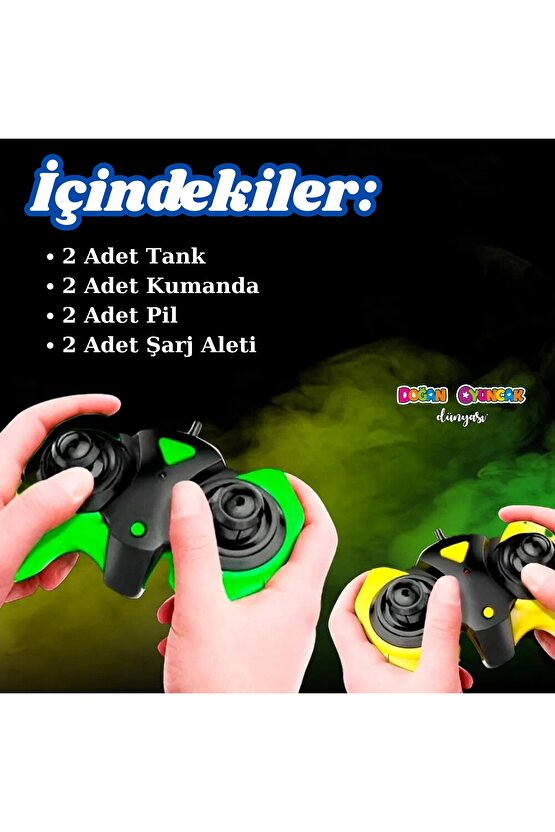 Uzaktan Kumandalı Tank Lazer Savaşı - 2li Lazer Savaşı - Tank Savaşı - Kumandalı Tank Savaşı - Laze