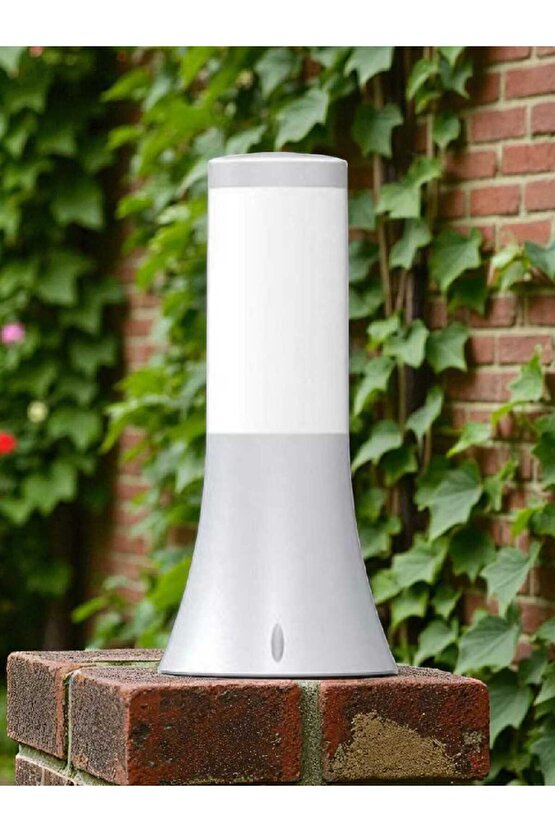 32 Cm, Plastik Gövde E27 Duylu Set Üstü Bahçe Armatürü, Elektrikle Çalışır Kaliteli Bahçe Apliği