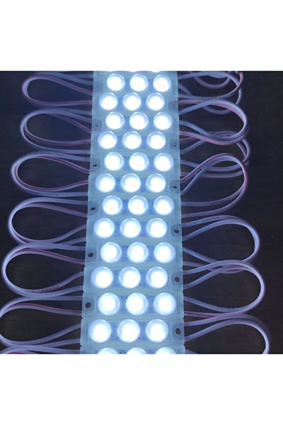 10 Adet 5 Watt BEYAZ IŞIK IP65 Modül Led, 10 Adet Magnetli, Çok Kaliteli BEYAZ Işık Modül Led