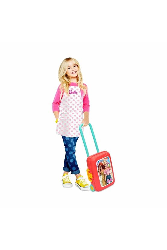 03478 Barbie Mutfak Set Bavulum -dede