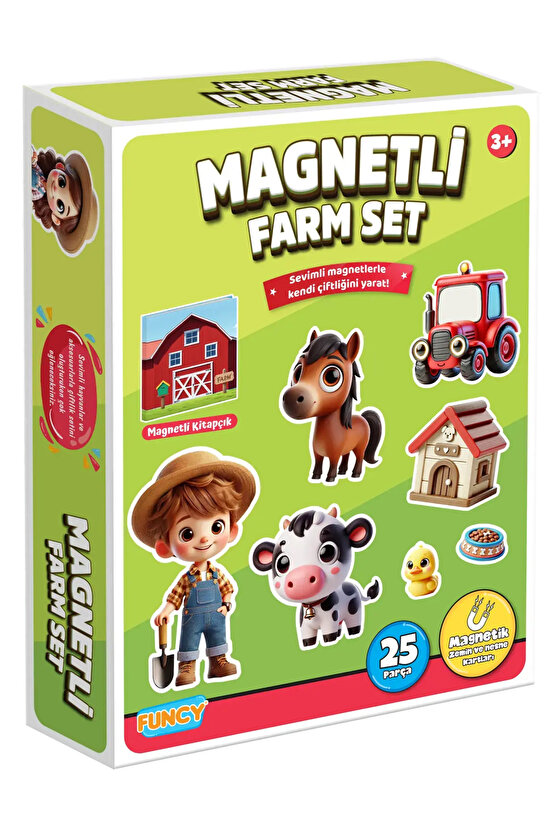 Magnetli Çiftlik Seti Hayvanlar