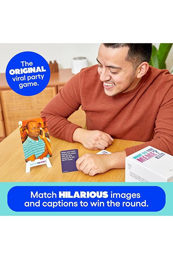 Orjinal What Do You Meme? - Ne Yapıyorsunuz Oyunu - Kutu Oyunu - Aile Oyunları - What Do You Meme Oy