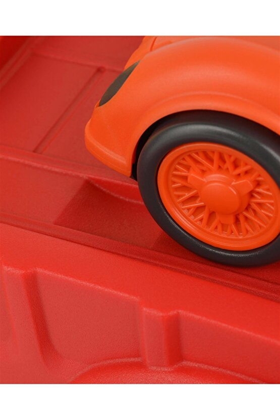 Lüx Sarı Büyük Çekici Kamyon - Plastik Çekici - Kırılmaz Oyuncak - Kırılmaz Çekici - Çekici Oyuncakl