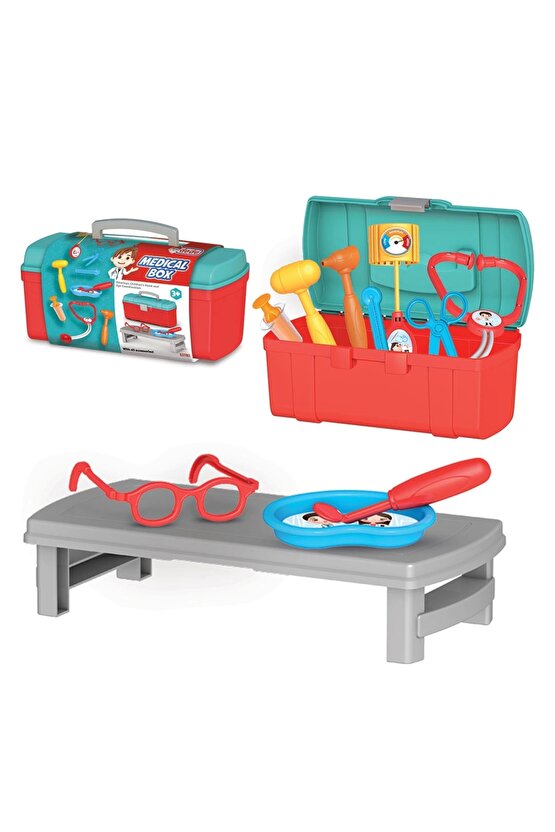 Candy & Ken Medikal Çanta - Doktor Çantası - Doktor Seti - Hasta Oyuncakları