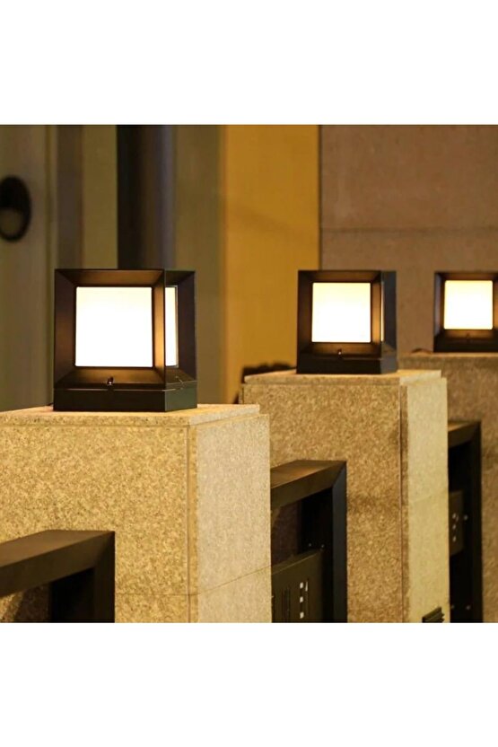 ECO SERİ BAHÇE VE ÇEVRE AYDINLATMA DUVAR ÜSTÜ KÜP AYDINLATMA