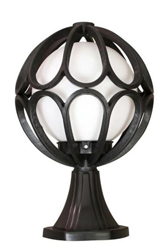 Hrz Papatya2 Bahçe Armatür Siyah