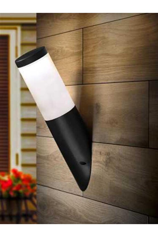 Horoz Orkide 3 Siyah Renkte Plastik Bahçe Aydınlatması E 27 Duylu