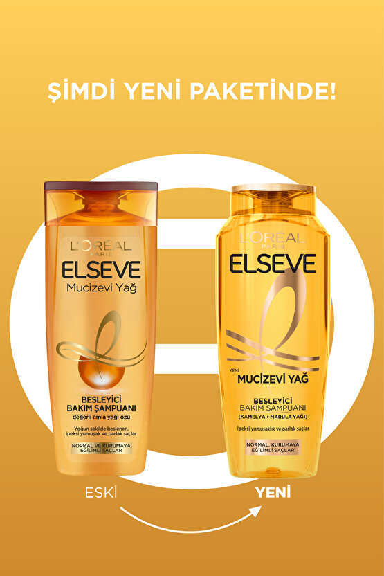 Mucizevi Yağ Besleyici Bakım Şampuanı 400 ml