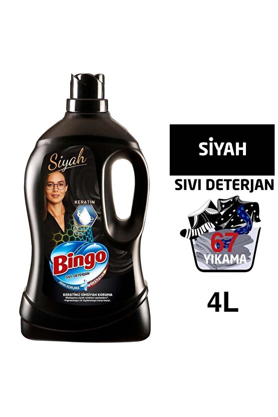 Matik Sıvı Bakım Çamaşır Deterjanı Tüm Kıyafetler 4 L 4lü