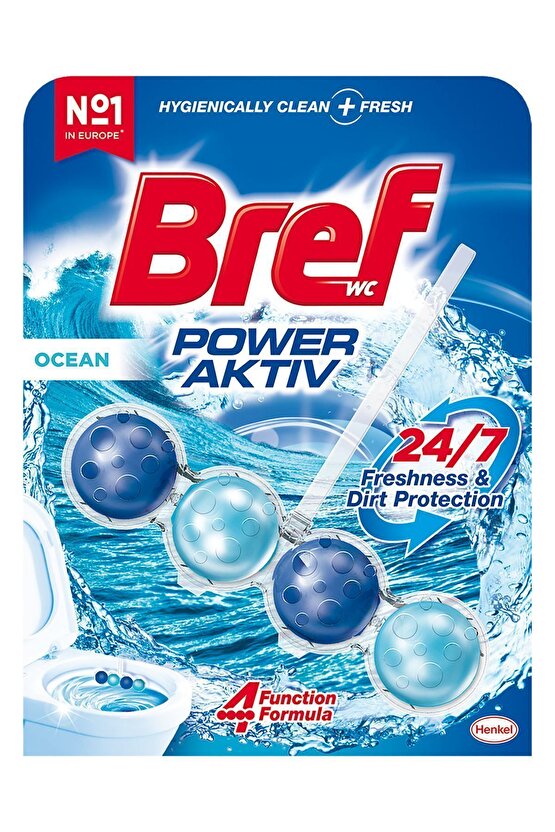 Power Aktiv Katı Tuvalet Bloğu 5 Adet Okyanus Tekli (5li Set)