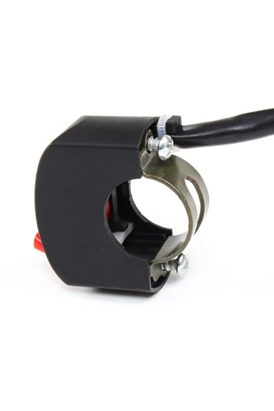 Motosiklet Sis Farı Aç Kapa Düğmesi  Butonu  Kırmızı