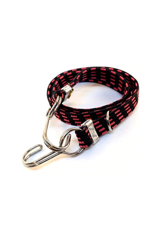 Bagaj Lastiği Kalın Çelik Kancalı 15mmx5mmx100mm A Kalite Kırmızı Mavi Sarı Yeşil