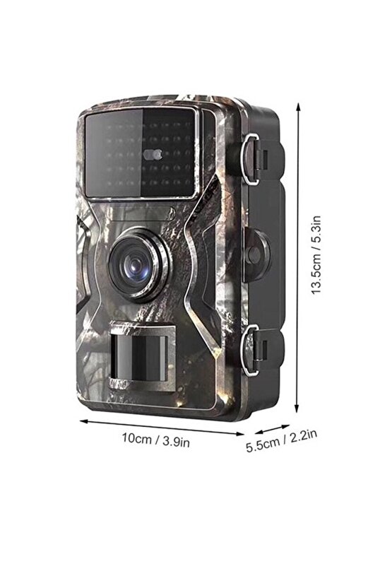 Fotokapan Kamera 16mp Full Hd 1080p Gece Görüşlü 2 Inç Lcd Ekran Su Geçirmez