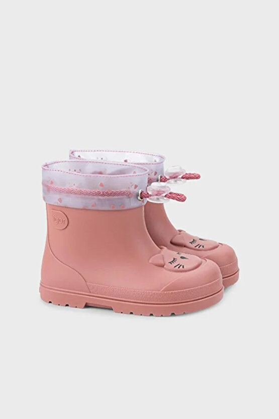 Mendi Gato Borrego İçi Yünlü CC334 Çocuk Yağmur Botu NUDE